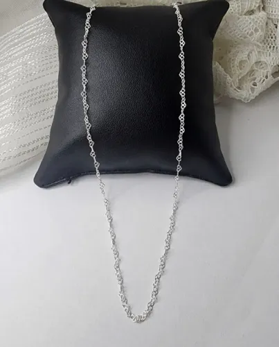 Colar de coração - Prata 925k