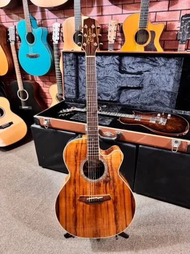 Violão Takamine ef508kc koa ct4bii elixir 012 ANALISO TROCAS