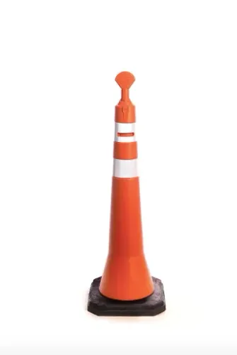 Cones de trânsito - dois tamanhos mais base