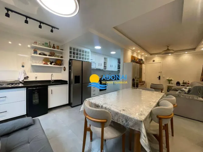 Apartamento beira-mar com lazer Pitangueiras Guarujá