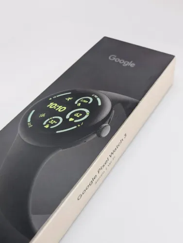 Google Pixel Watch 3 - 45mm - Wi-Fi - Obsidian
