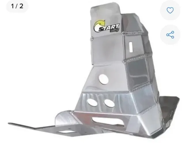 Protetor de motor e cano + protetor de link