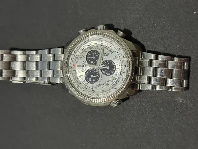 Relógio citizen calendário perpétuo eco driver