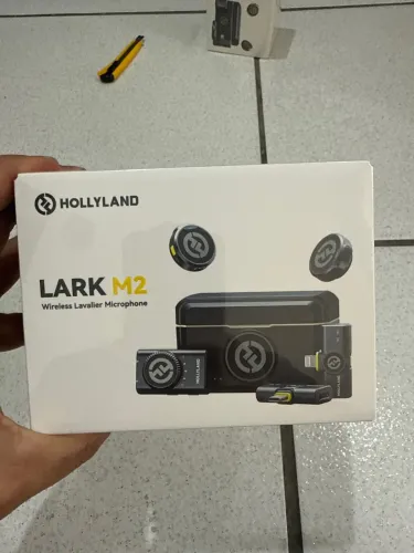 Microfone Hollyland Lark M2 Wireless Lavalier Combo Novo Valor