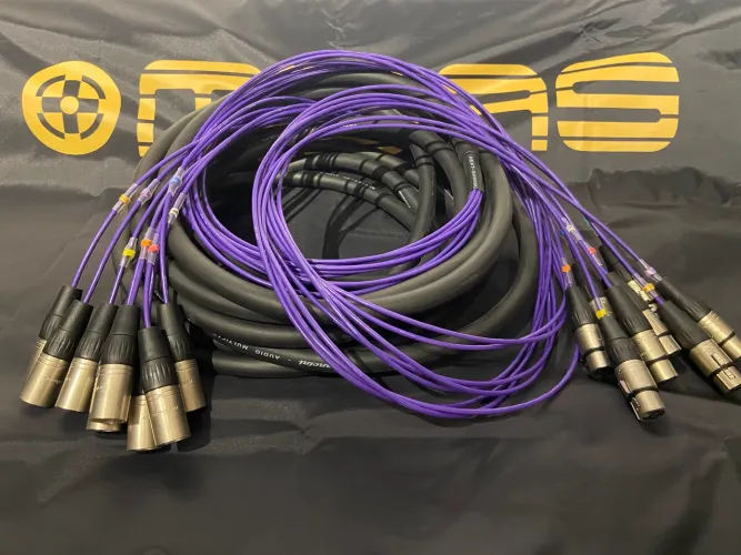 Multicabo Multivia Mancini 08 Vias Conectores Roxtone 10 Metros