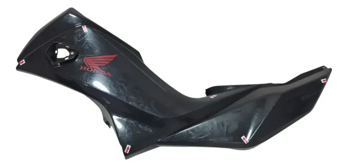 Carenagem Lateral Esquerdo Honda Pop 110i Detalhes 59037 - Preto