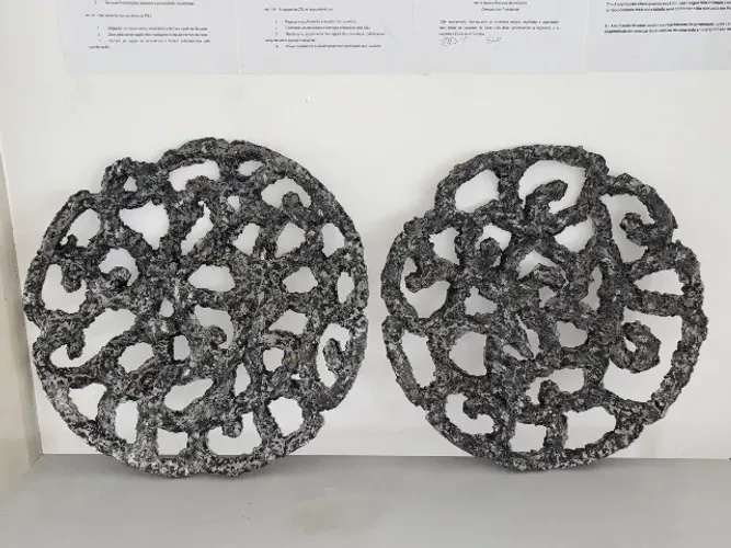 Par esculturas decorativas