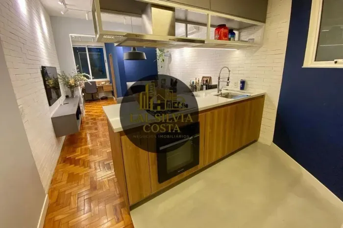 Apartamento Rua Barata Ribeiro- Copacabana 50m², 1 quarto (1 suíte)