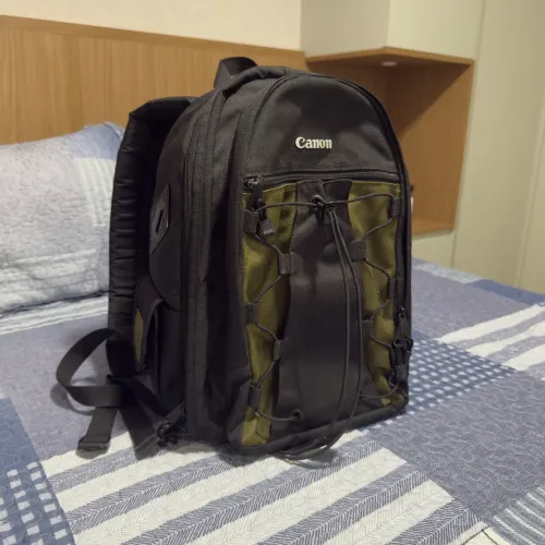 Mochila Canon 200eg Deluxe Espaço Interno Modular