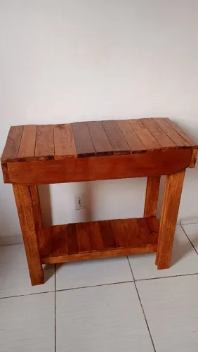 Aparador de madeira rústica