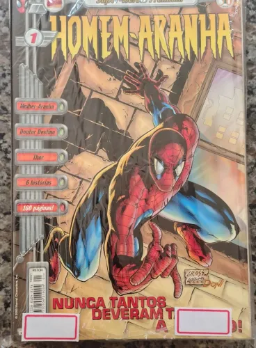 Homem-Aranha - Super-Herois Premium (Lote com 17 edições)