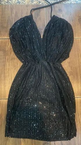 Vestido luxo paetê