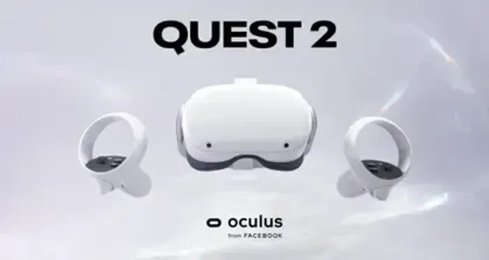 Oculus Vr Meta Quest 2 128gb Realidade Virtual + 2 Controles Branco (Usado)