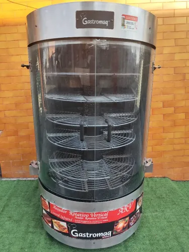 Assador Rotativo Vertical Gastromaq ARV 130 kilos