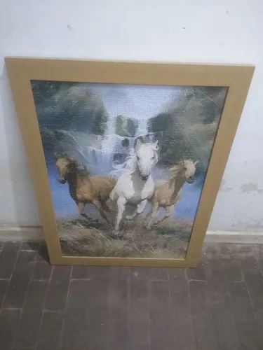 Quadro com 3 cavalos