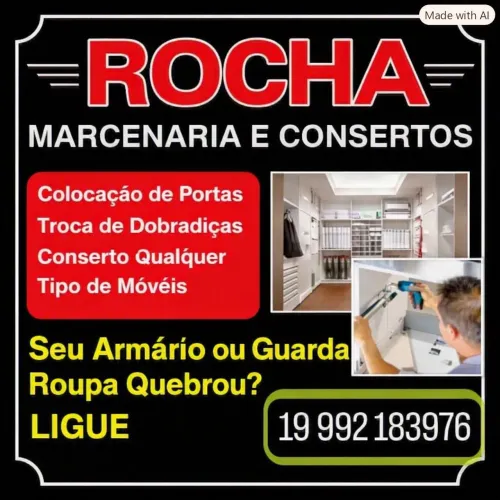 Rocha marcenaria e consertos
