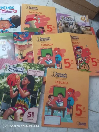 Livros estudantil 5°anos