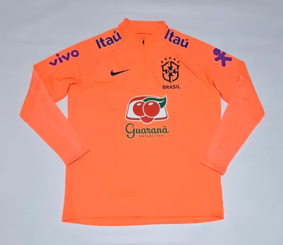 Casaco Seleção brasileira treino 2022/ 23 Laranja