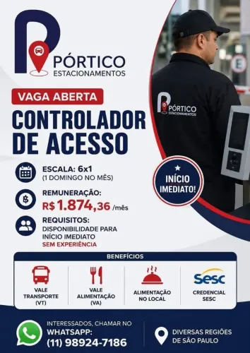 Vagas em aberto