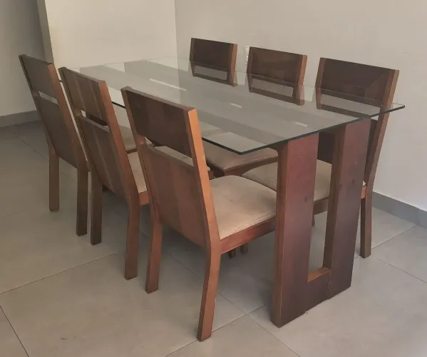 Mesa de jantar + cadeiras