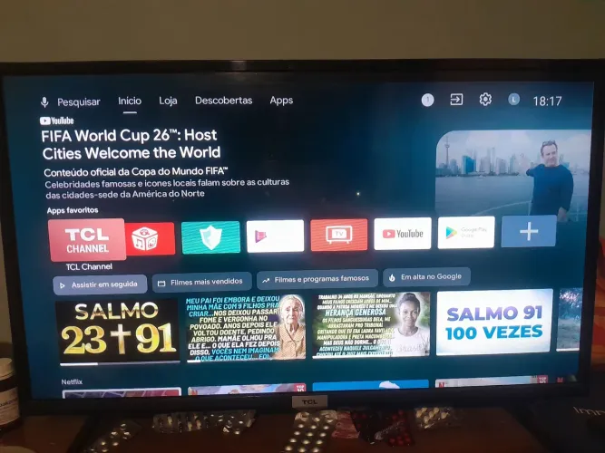 VENDO TV TCL 32 SMART ANDROID COM COMANDO DE VOZ