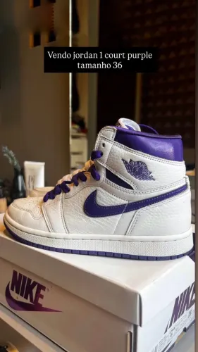 Nike Air Jordan 1 Retro High Court Purple