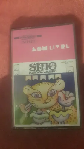 K7 sitio do picapau amarelo som livre rarissimo
