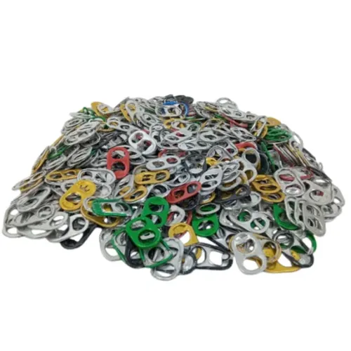500 LACRES DE ALUMINIO HIGIENIZADOS PARA ARTESANATO - USADO
