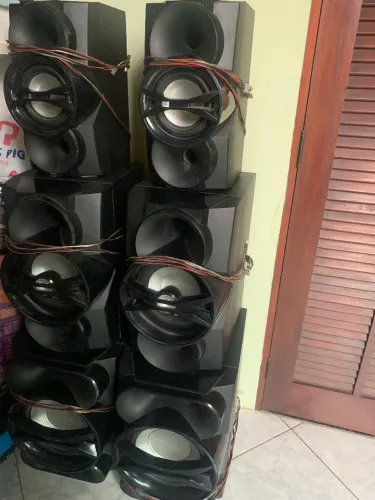 Caixa de som Philips 6 caixas