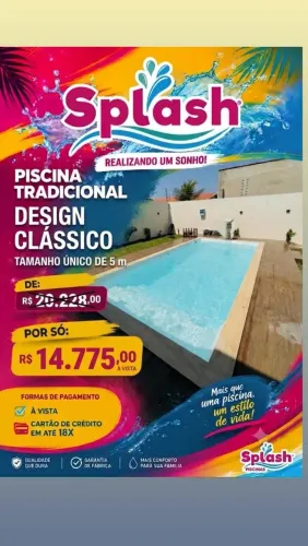 Piscina 5 metros Tradicional