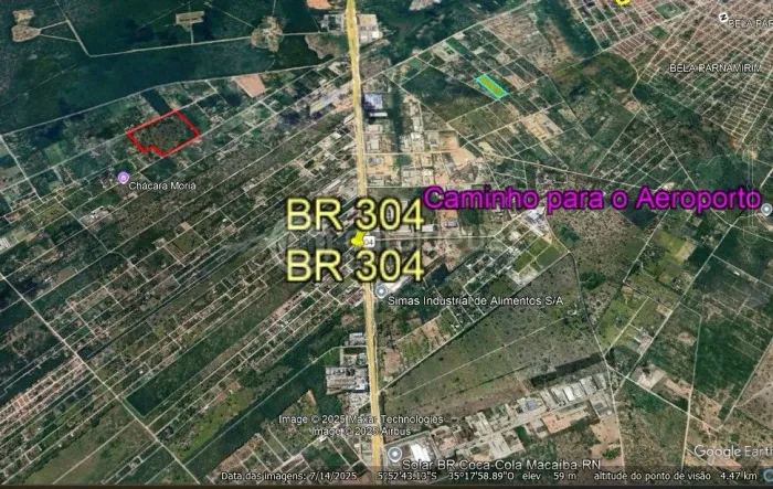 Área à venda em Macaíba/RN  17,4 hectares