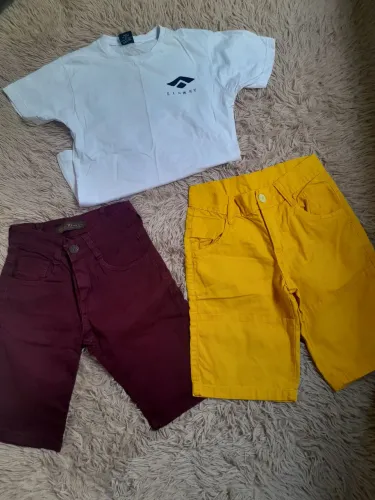 Quatro Peças Masculinas Infantil,Semi novas