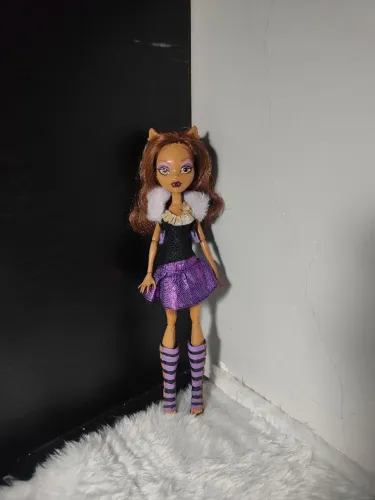 Boneca Monster High Clawdeen Wolf Ghouls Alive G1 