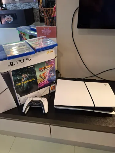 Barbada - PS5 Slim c Leitor + Jogos