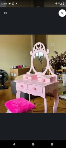 Pinteadeira infantil princesas novinha sen uso