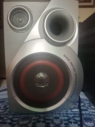 Raridade Mini sistema tecnologia Dynamic Bass Boost