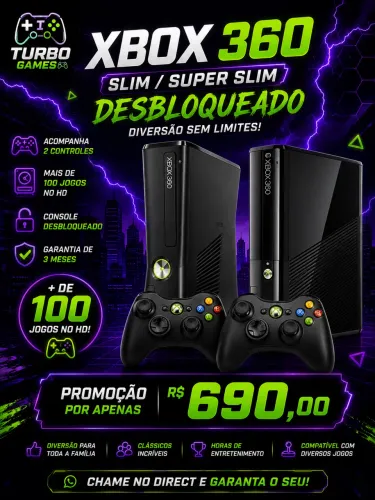 PROMOÇÃO XBOX 360