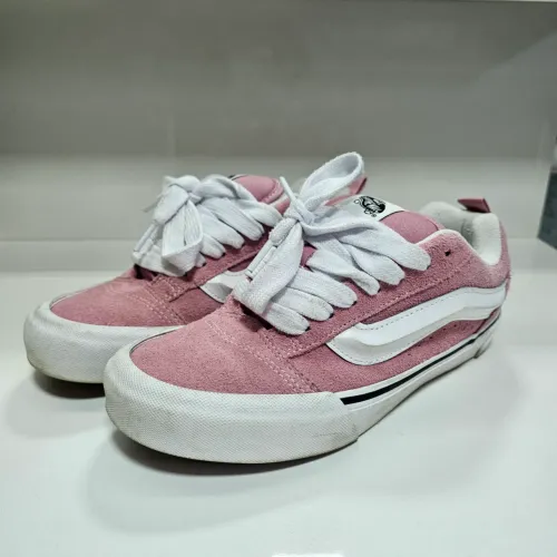 Tênis vans knu skool rosa