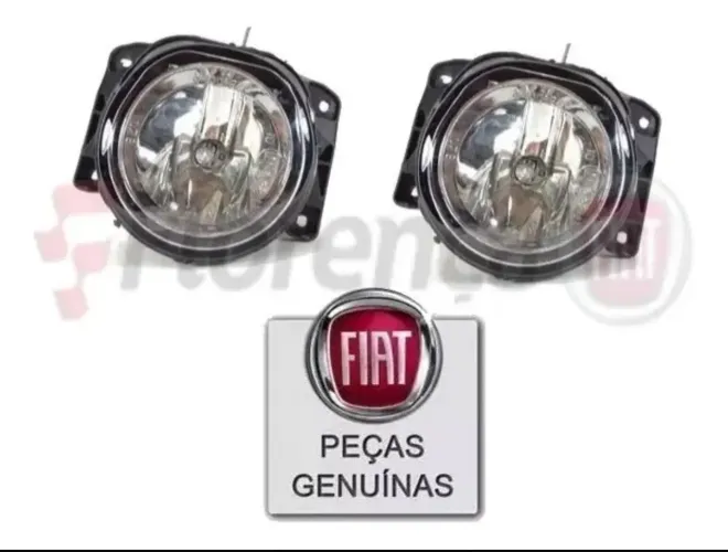 Par Farol De Milha Original Fiat Siena Strada Punto Novo Uno