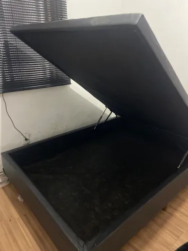 Cama baú e colchão