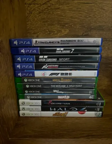 Jogos PS4, Xbox One e Xbox 360