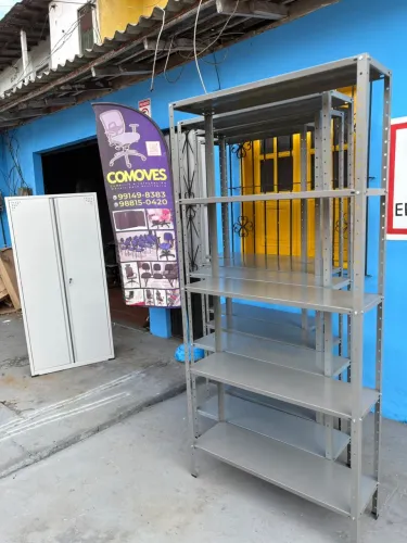 Estante de aço com 05 prateleiras 