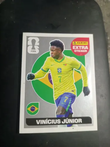 FIGURINHA COPA Extra sticker " PRATA "