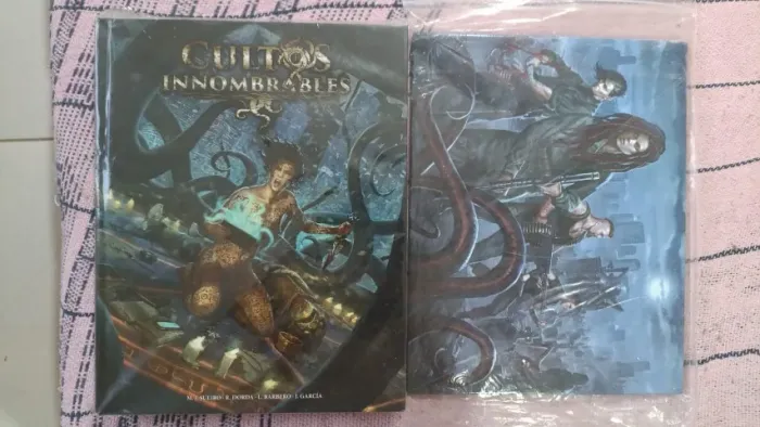 Cultos innombrables + escudo rpg em espanhol