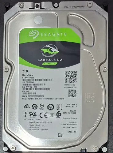 SEAGATE BARRACUDA 2TB (DUAS UNIDADES)