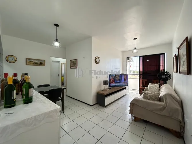 Apartamento com 60m², varanda, ampla sala de estar e jantar em L, 3 quartos (sendo 1 suíte