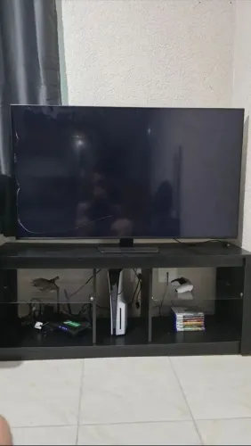 TV Samsung 55QN85D retirada de peças