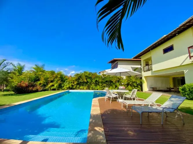 CASA COM 6 SUITES LOCAÇÃO DE TEMPORADA EM PRAIA DO FORTE