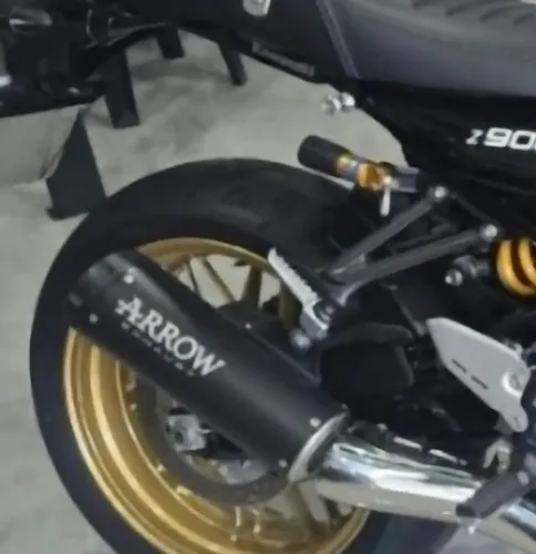 Ponteira importada Arrow alumínio para kawasaki z900rs - Semi nova 