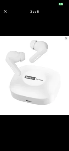 Fone Bluetooth Lenovo LE209 bateria 30hr+